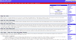 Desktop Screenshot of bodyforlife-tracker.com